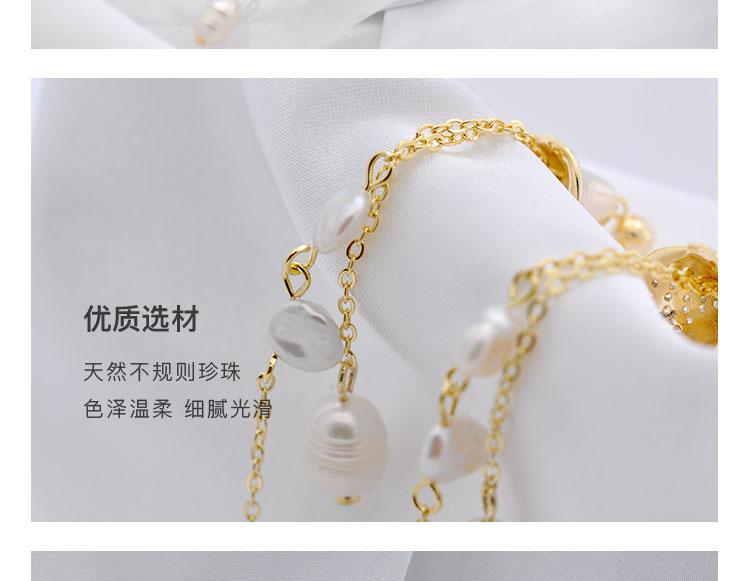 Super fairy long wind bell tassel natural pearl earrings temperament eardrop new earrings ear clip earless women cold - dianjiang-