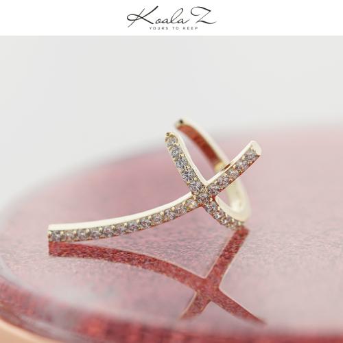 百搭个性法式简约设计感满钻星芒冷淡风经典猎豹森系耳骨夹女 - dianjiang-