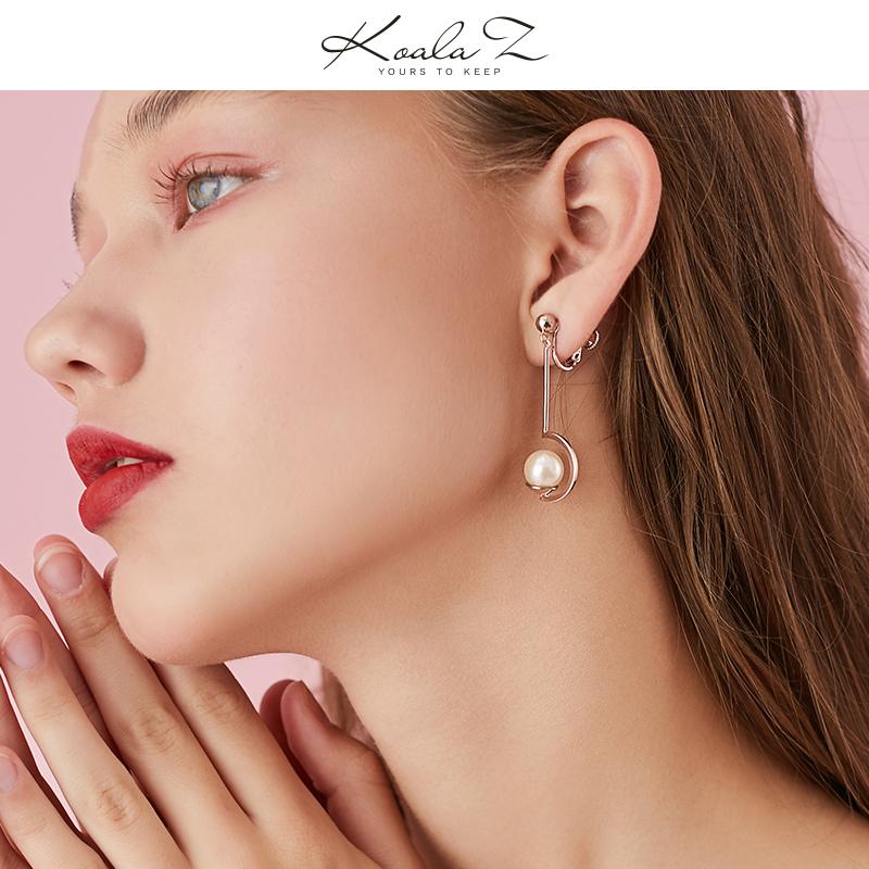 Clearance Micro-blem Cashmere cloth Micro-blem overvalued solitary high-quality earrings - dianjiang-