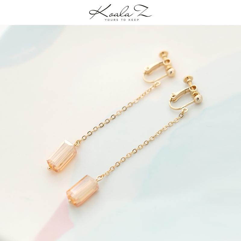 Warehouse Clearance collection f ear hole free ear clip flawless cashmere free cloth bag super value alone high quality non refundable and non exchangeable - dianjiang-