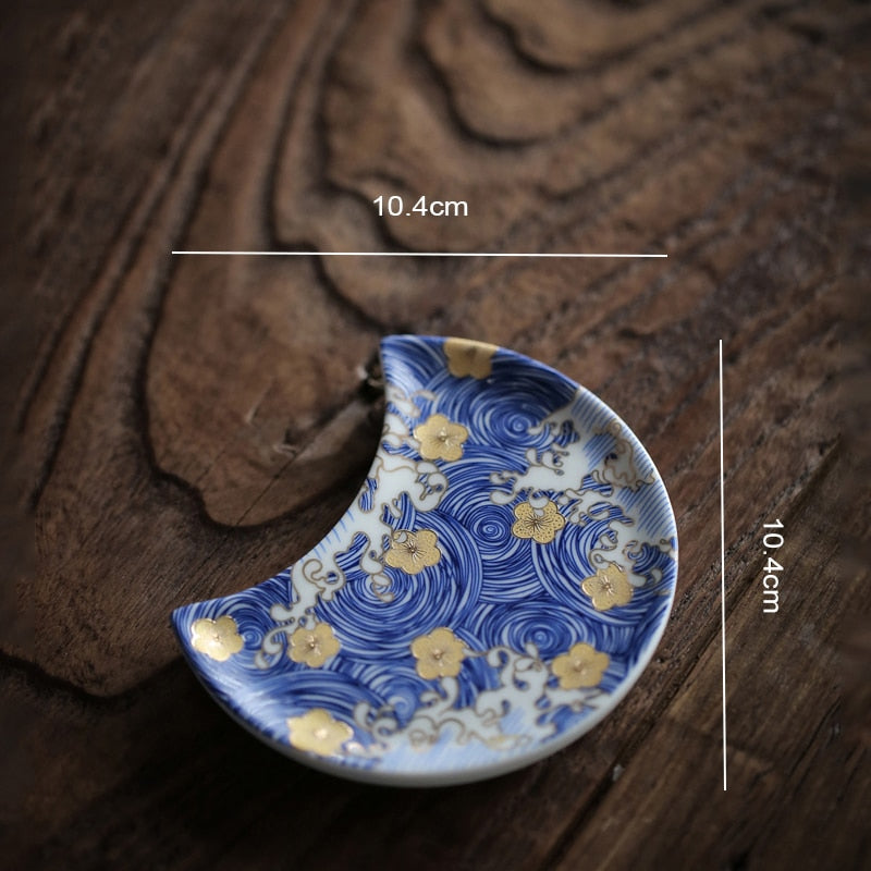 PINNY "STARRY NIGHT" Color Enamel Teacups Hand Made Ceramic Tea Cup Chinese Kung Fu Tea Set High Quality Cup And Saucer - dianjiang-