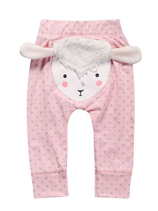 Adorable Animal Pattern Pants For Little Baby Boy Girl - dianjiang-