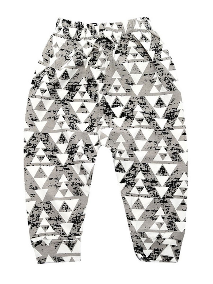 Infant Boys Girls Trouser Printed Casual Pants - dianjiang-