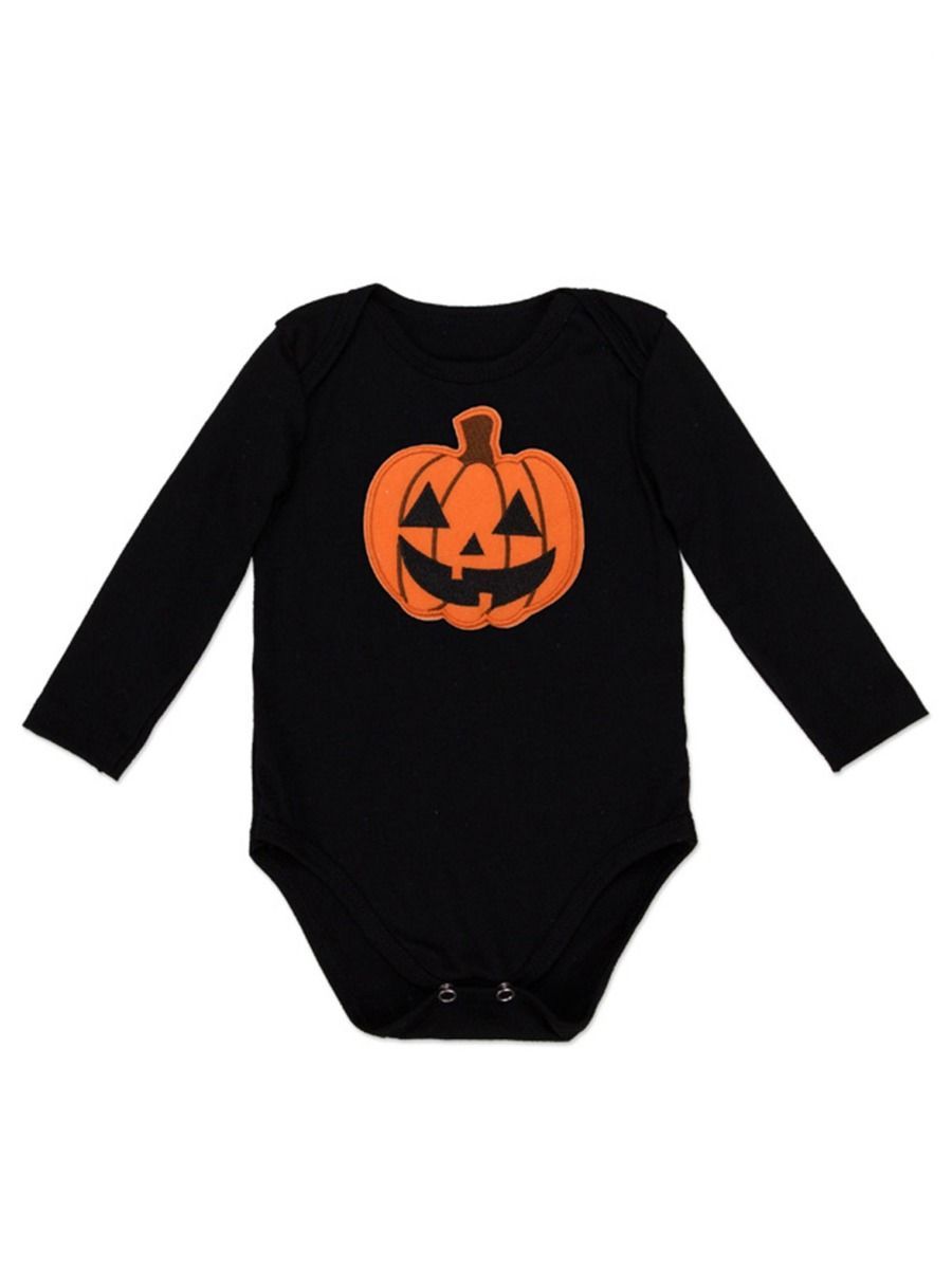 Pumkin Pattern Halloween Baby Romper Sleepsuit - dianjiang-