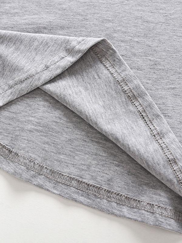 Ruffled Short-sleeved Casual Shift Dress For Toddler Big Girl - dianjiang-