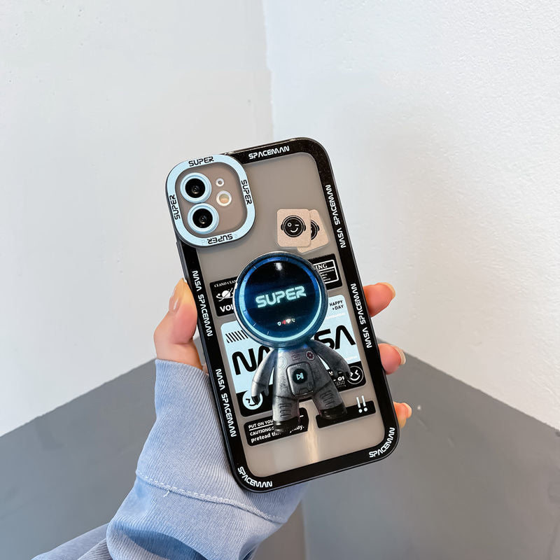 【公式商品】ファッションヨーロッパとアメリカのタイドブランド宇宙飛行士iPhoneケース - dianjiang-