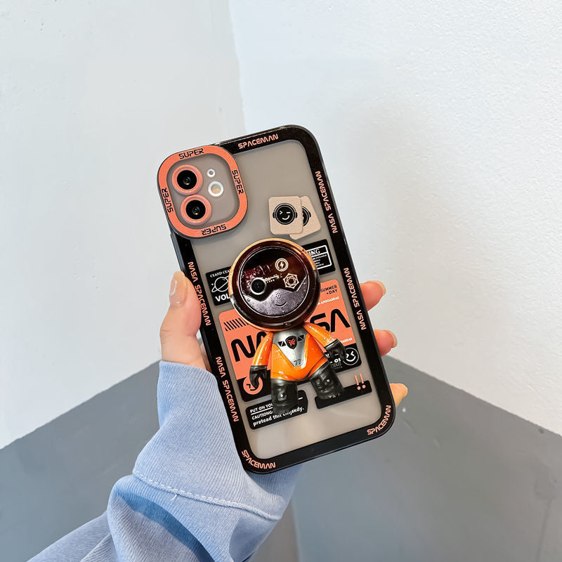 【公式商品】ファッションヨーロッパとアメリカのタイドブランド宇宙飛行士iPhoneケース - dianjiang-