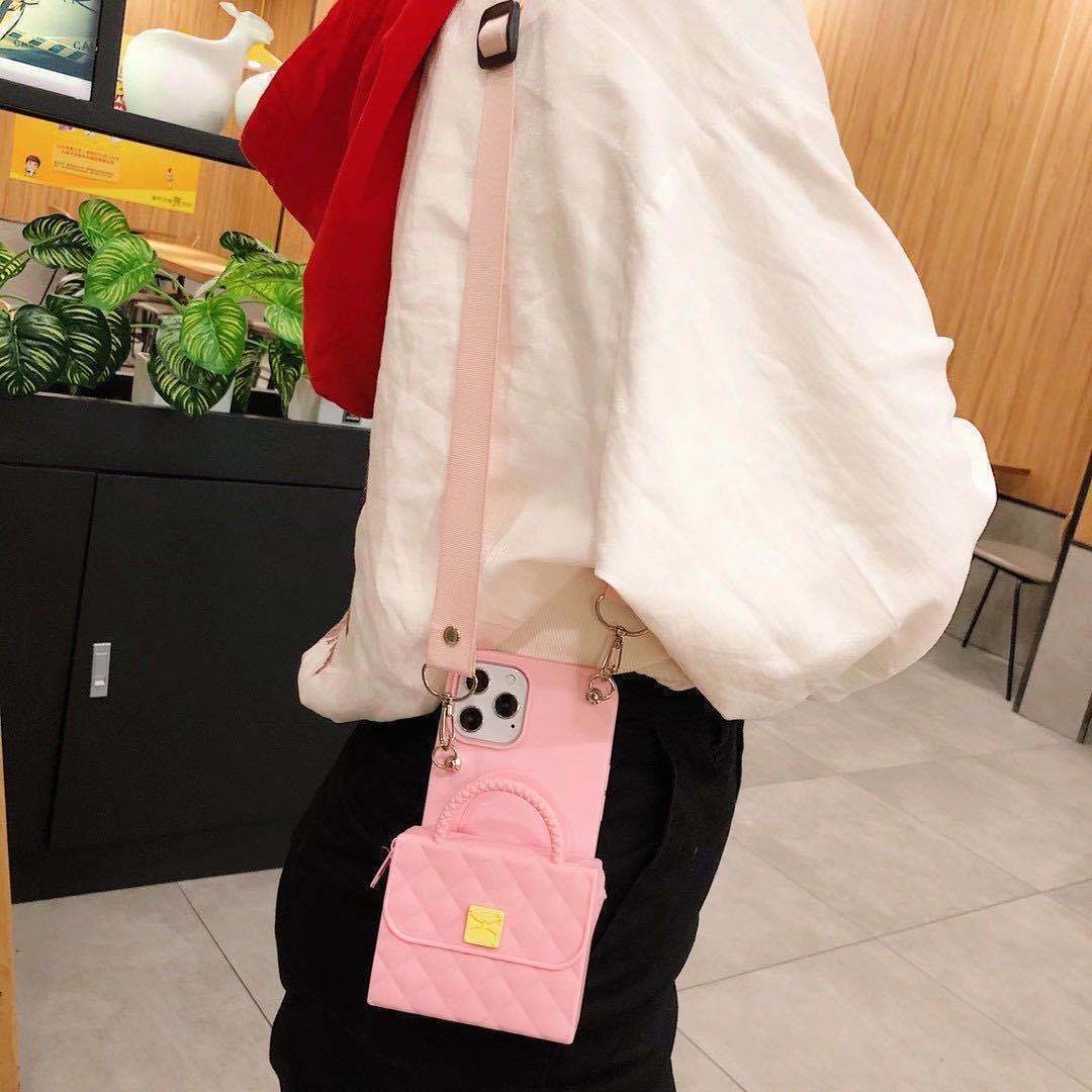 小銭入れiphone11 / 12promax携帯電話ケース13promaxメッセンジャー6s / 7pソフト8plusセットx / xsmax - dianjiang-