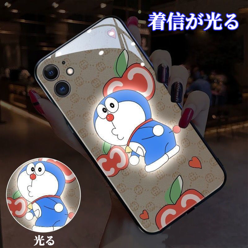 日欧協力タイドブランドドラえもんノースコール発光iphoneケース - dianjiang-