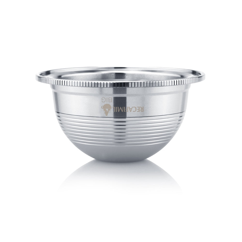 SMALL Coffee Capsule Pod Stainless Steel Refillable Coffee Filters For Nespresso Vertuoline GCA1 & Delonghi ENV135 Machine - dianjiang-