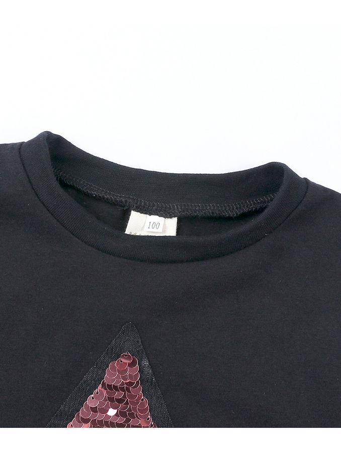 Sequins Star Color Changed T-shirt - dianjiang-