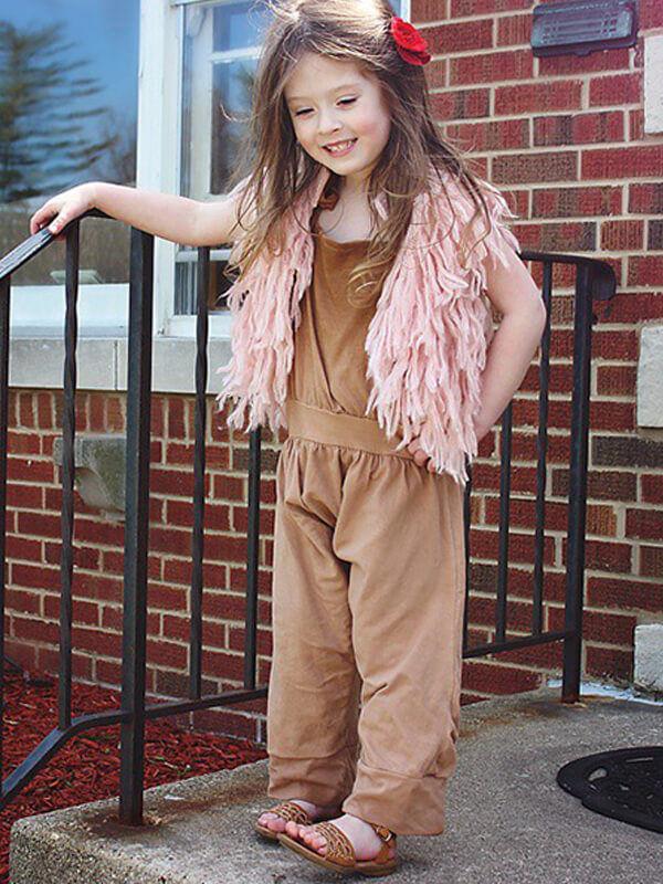 Sleeveless Fringed Sweater Knitted Vest Top - dianjiang-