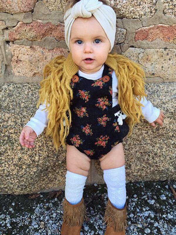 Sleeveless Fringed Sweater Knitted Vest Top - dianjiang-