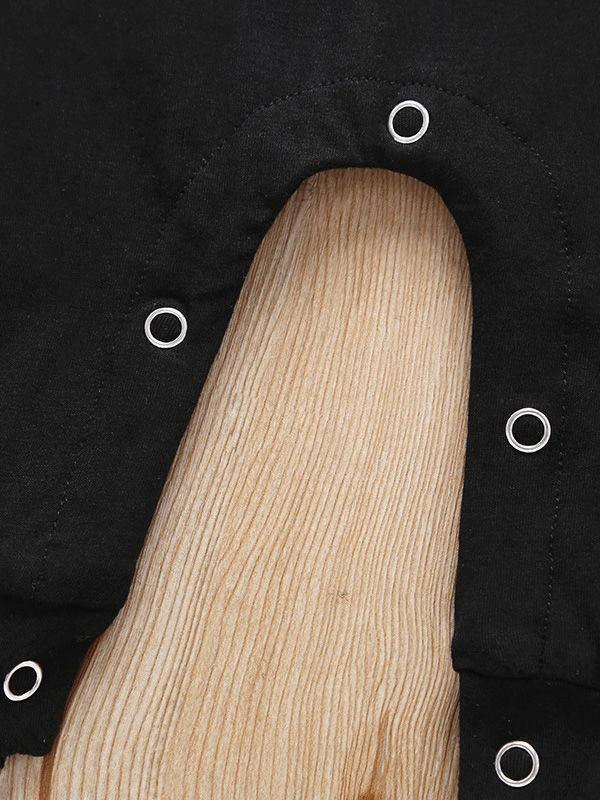 Solid Color Letters Printed Summer Baby Boys Overall - dianjiang-