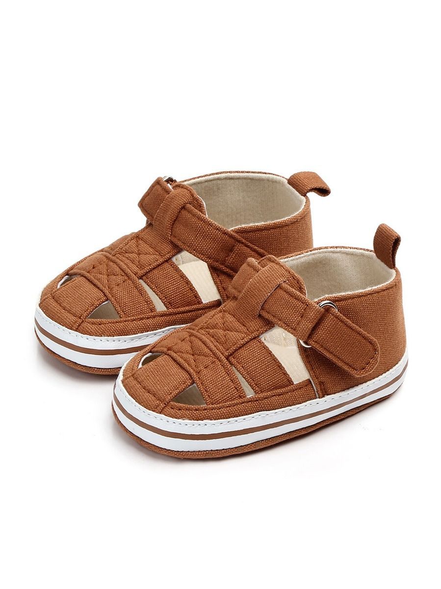 Solid Color Shoes First Start Crib Sandals - dianjiang-