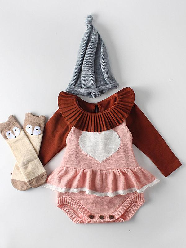 Spanish Style Baby Girl Ruffled Collar T-shirt Long Sleeve Top - dianjiang-