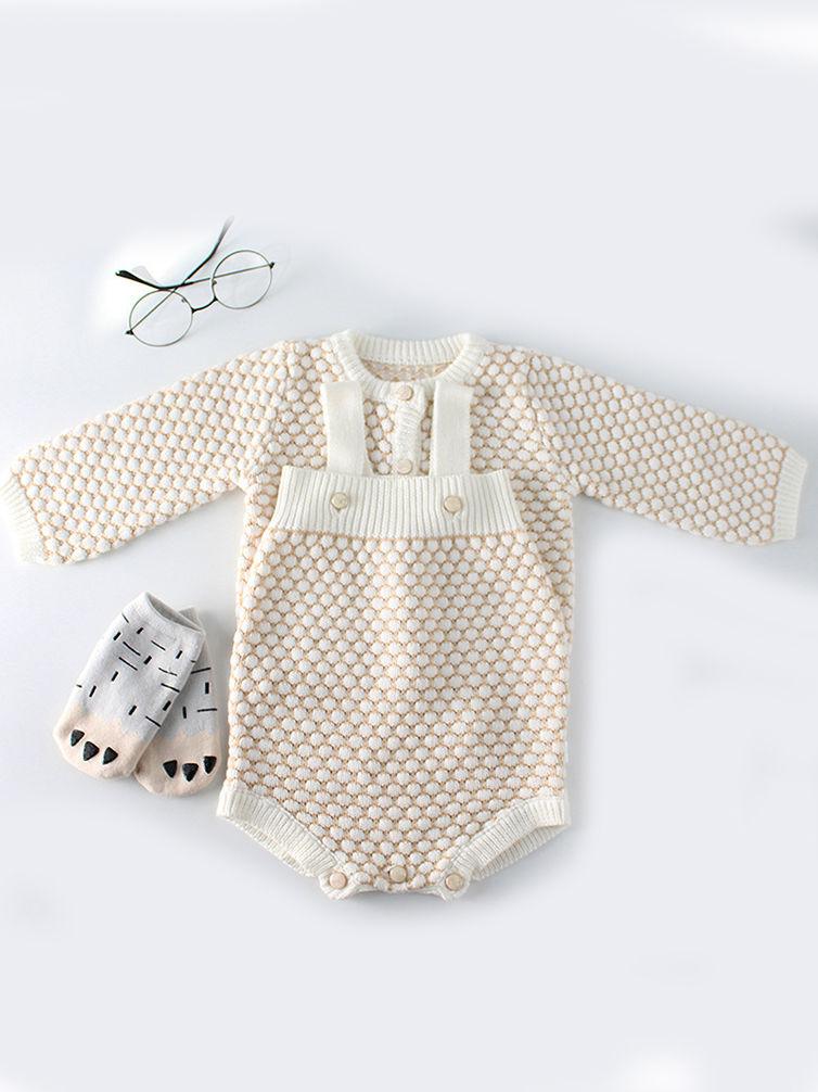 Spanish Style Crochet Dots Outwear Suspender Top Knitwear - dianjiang-