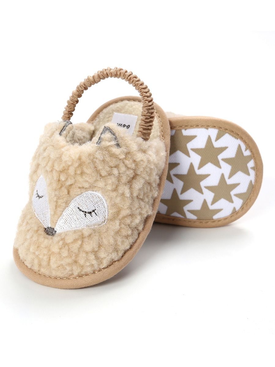 Spring- Fall Baby Cute Fox Style Indoor Slipper - dianjiang-