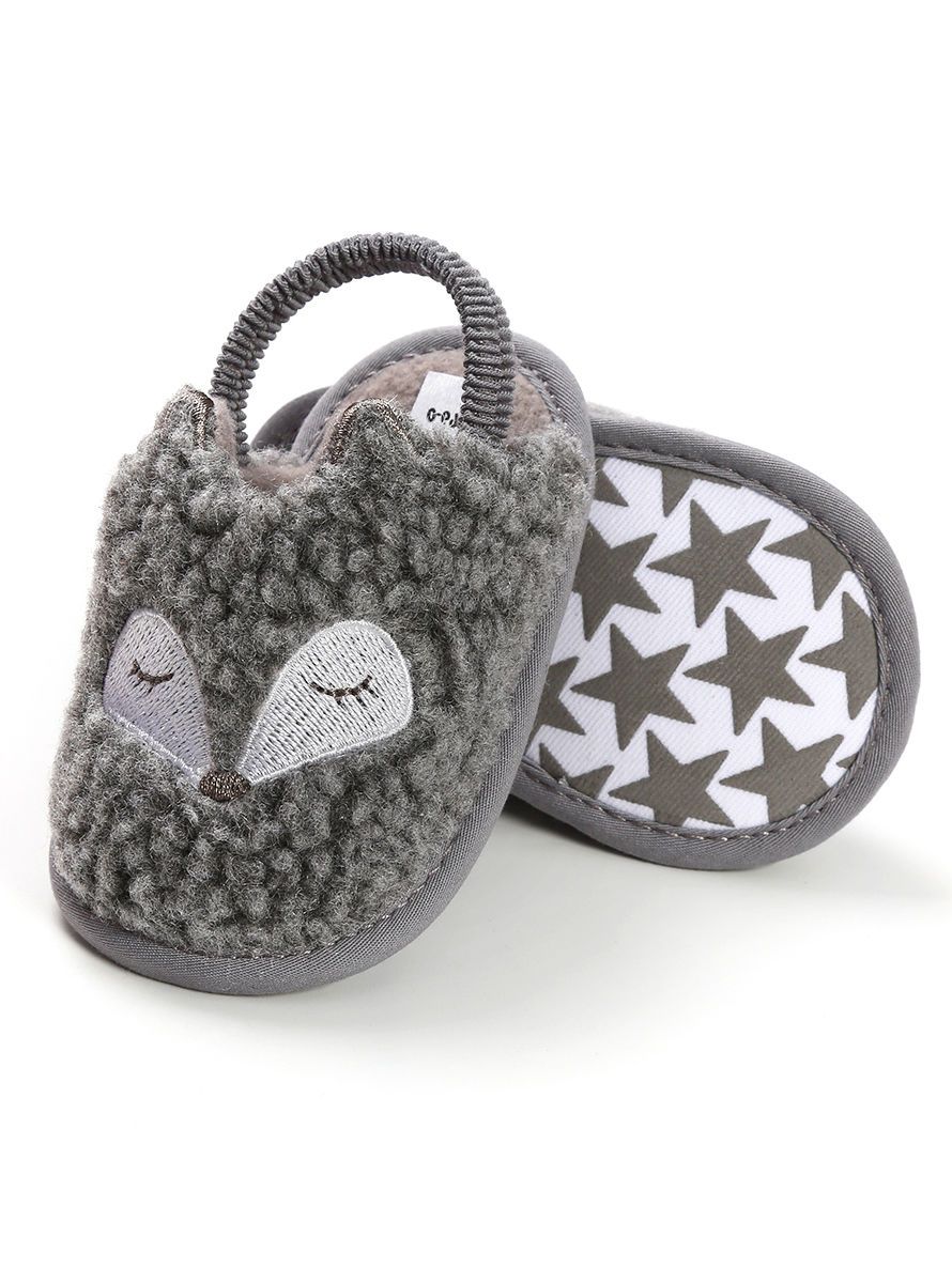 Spring- Fall Baby Cute Fox Style Indoor Slipper - dianjiang-