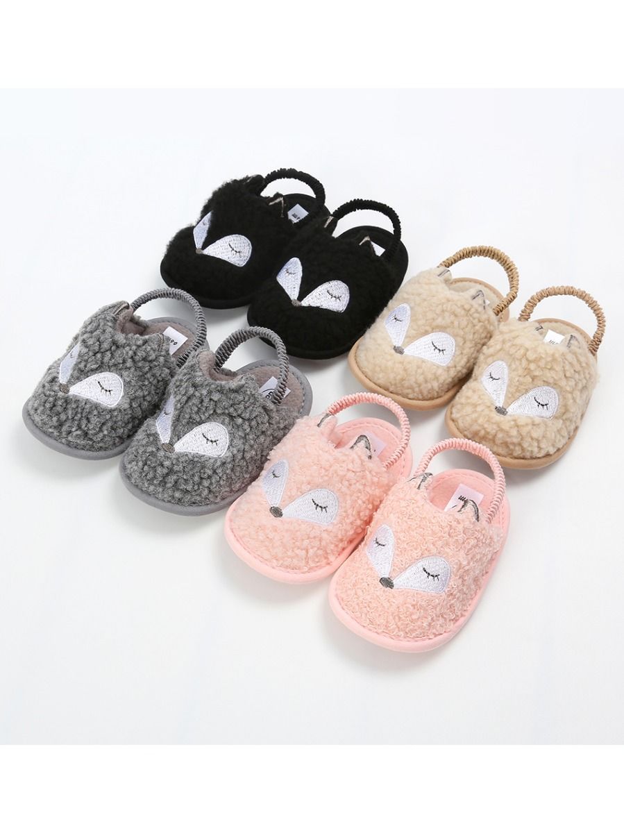 Spring- Fall Baby Cute Fox Style Indoor Slipper - dianjiang-