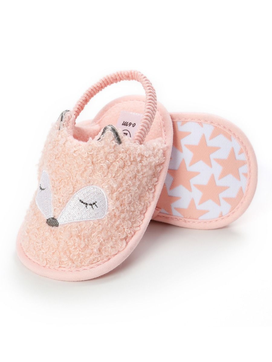 Spring- Fall Baby Cute Fox Style Indoor Slipper - dianjiang-