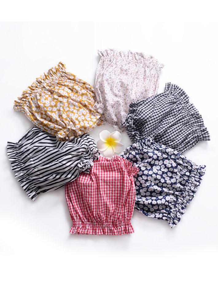Style Infant Baby Floral/Plaid/Stripe Bloomers - dianjiang-