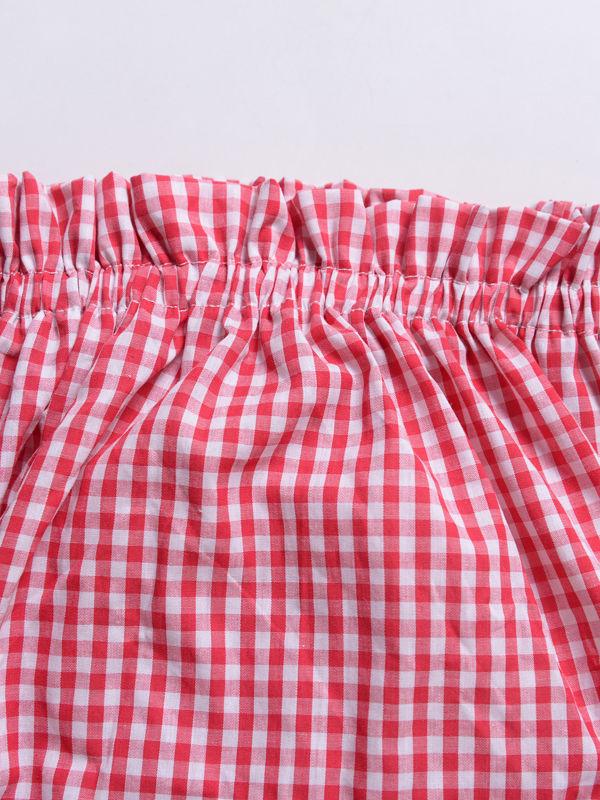 Style Infant Baby Floral/Plaid/Stripe Bloomers - dianjiang-