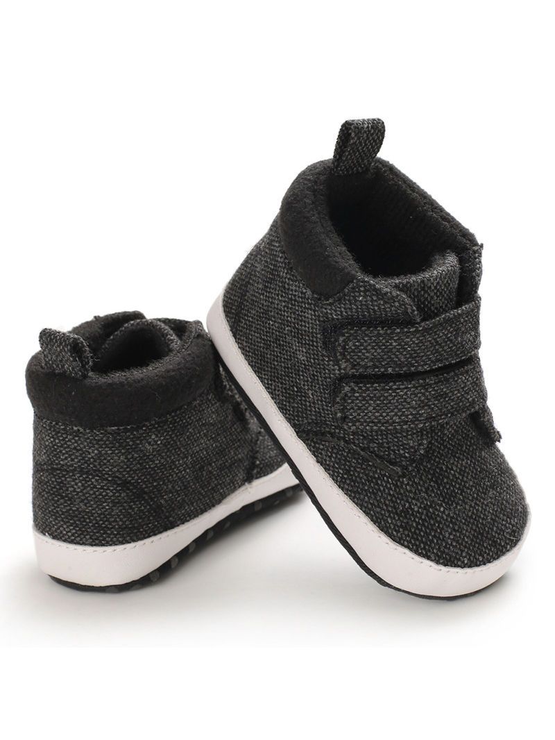 4 Colors Winter Stylish Baby Boy Solid Color Ankle Shoes - dianjiang-