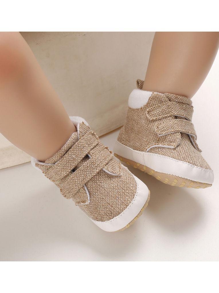 4 Colors Winter Stylish Baby Boy Solid Color Ankle Shoes - dianjiang-