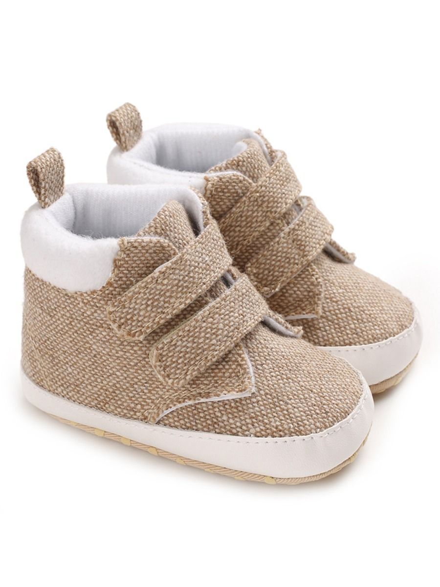 4 Colors Winter Stylish Baby Boy Solid Color Ankle Shoes - dianjiang-