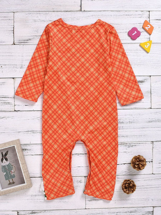 Stylish Baby Tassel Trim Overall - dianjiang-