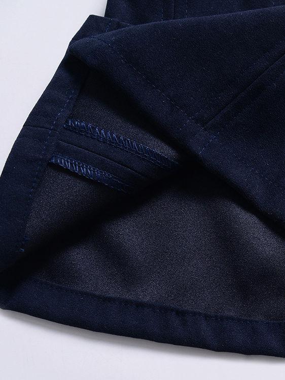 Stylish Buttoned Solid Color A-line Skirt - dianjiang-