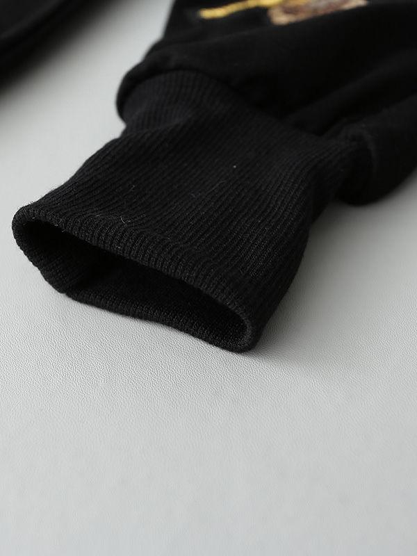 Stylish Girl 2-Piece Rose Sequins Pullover + Pants - dianjiang-