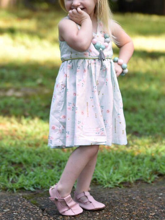 Stylish Little Girl Sleeveless Summer Flower Dress - dianjiang-