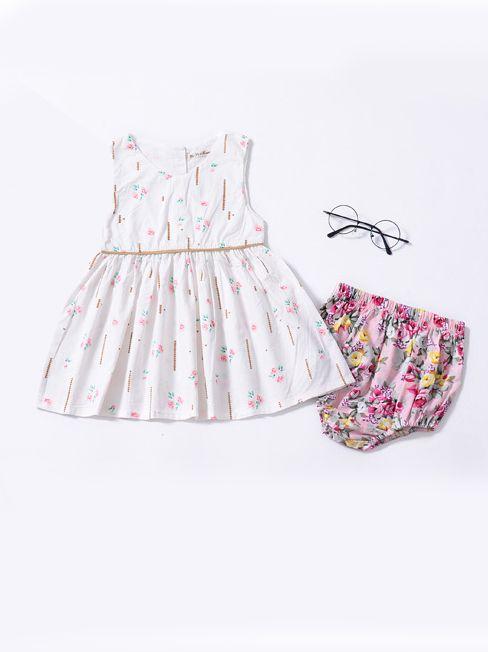 Stylish Little Girl Sleeveless Summer Flower Dress - dianjiang-