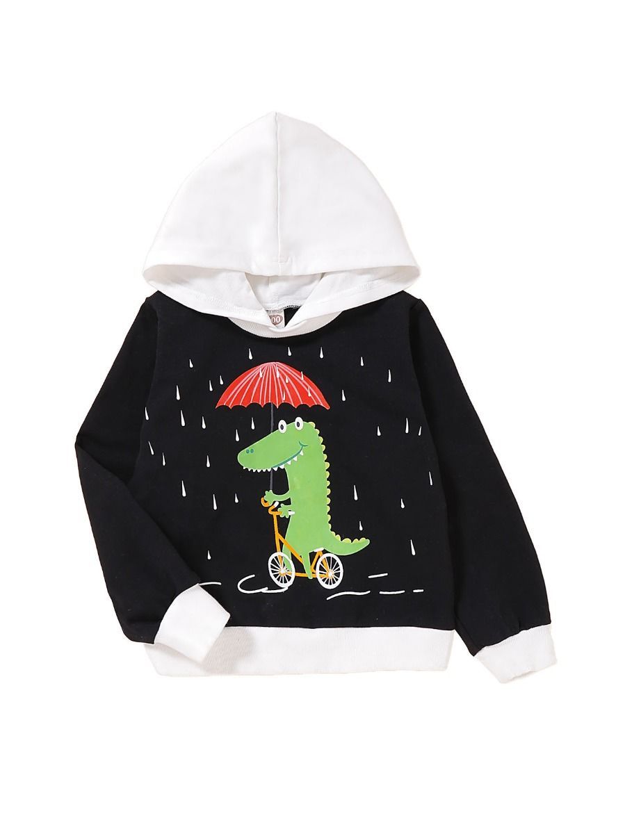 Stylish Toddler Boys Dinosaur Hoodie - dianjiang-