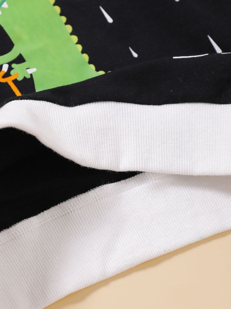 Stylish Toddler Boys Dinosaur Hoodie - dianjiang-