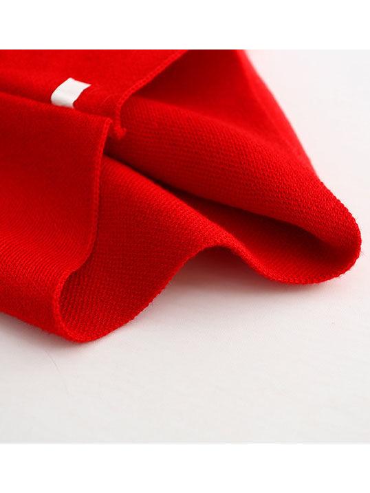 Stylish Toddler Girl Solid Color Knitted Skirt - dianjiang-