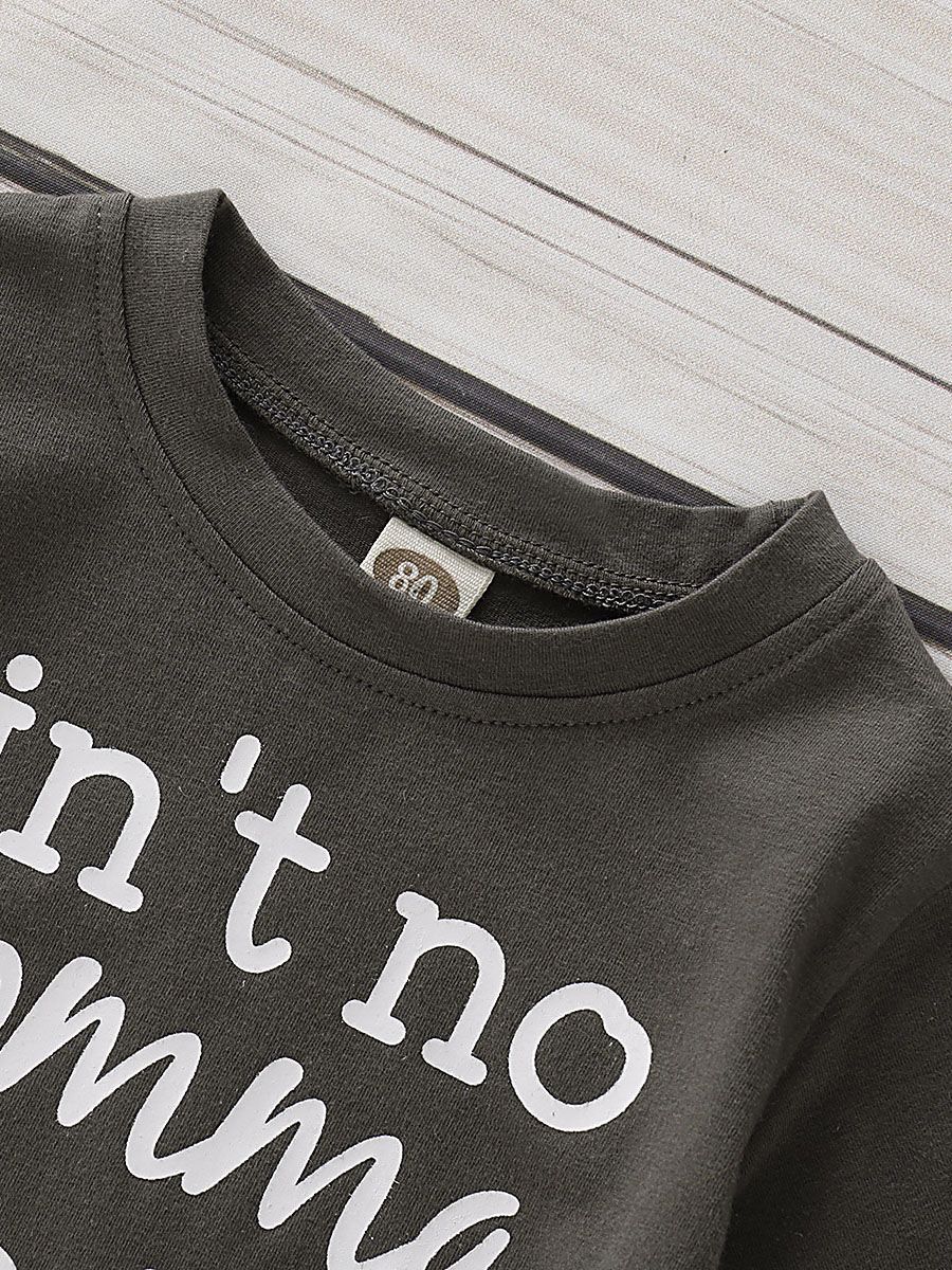 Summer AIN'T NO MOMMA LIKE THE ONE I GOT Letters Print T-shirt - dianjiang-