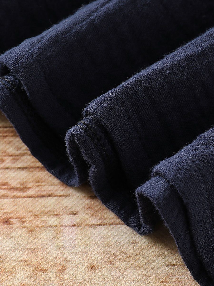 Summer Fashion Baby Girl Solid Color Lace Pinafore Dress - dianjiang-