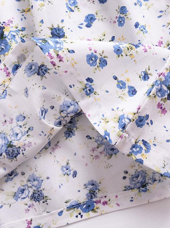 Summer Baby Toddler Girls  Floral Flutter Sleeve Dress - dianjiang-