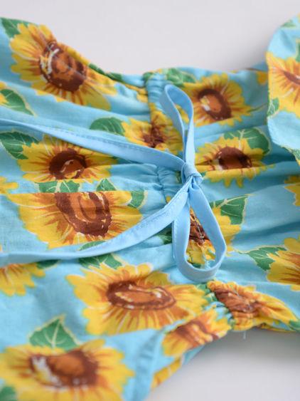 Sunflower Baby Summer Suspender Jumpsuit - dianjiang-