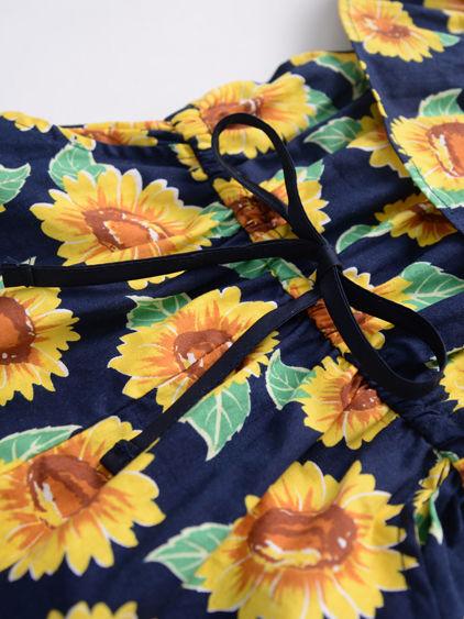 Sunflower Baby Summer Suspender Jumpsuit - dianjiang-