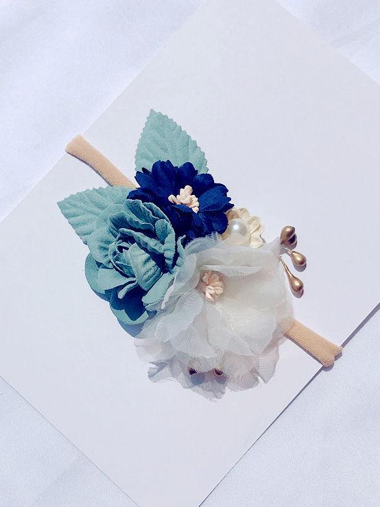 Sweetly Flower Trim Hair Hoop 2pcs/pack - dianjiang-