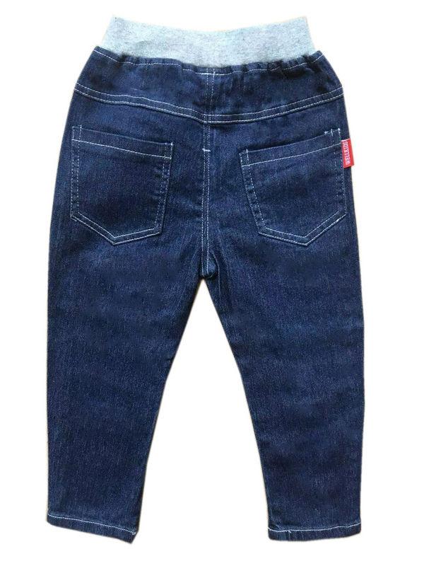 Spring 3-Piece Toddler Boy Gingham Shirt with Tie and Jeans - dianjiang-