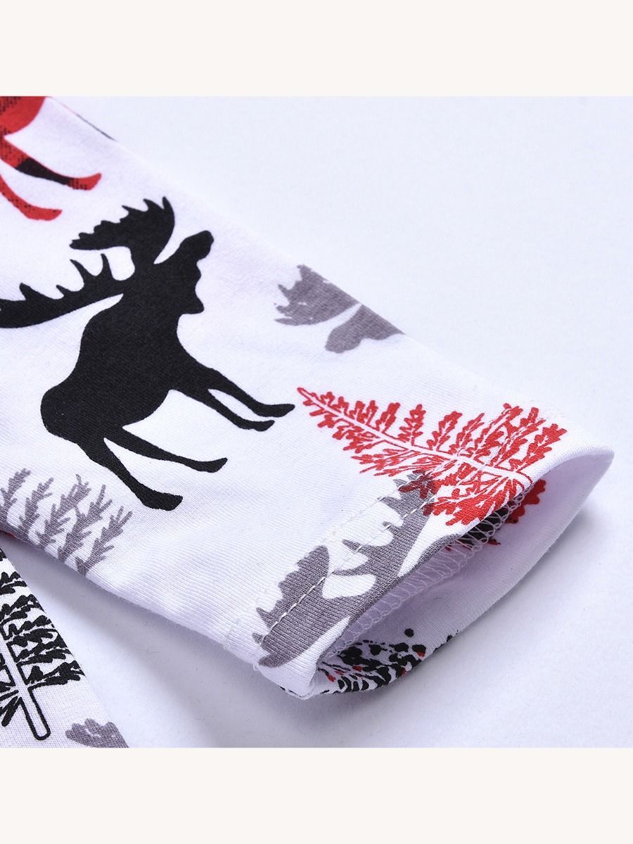 Toddler Girl Christmas Reindeer Dress - dianjiang-