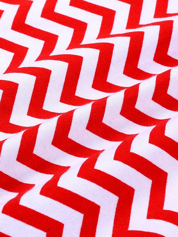 Toddler Girl Lace Santa Applique Frilled Dress - dianjiang-