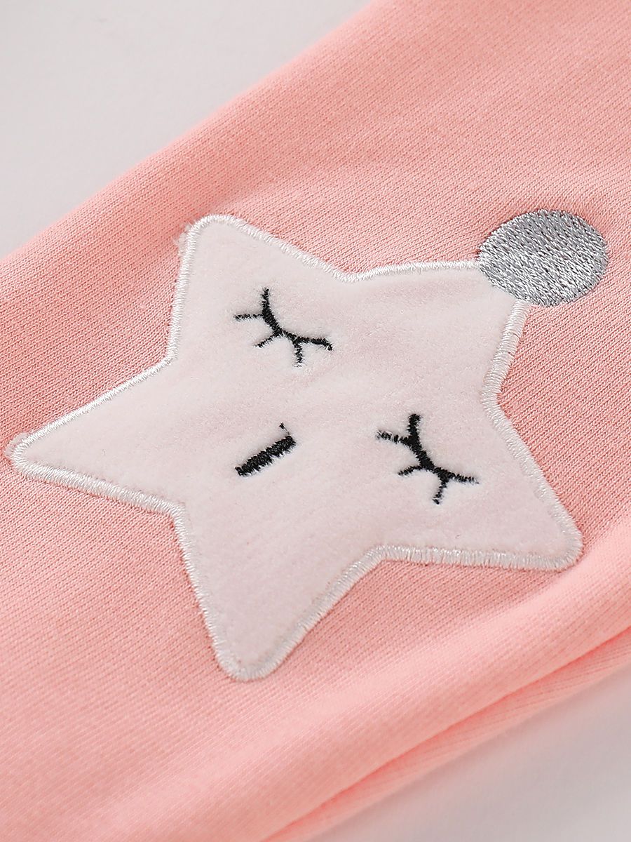 Toddler Girl Star Footless Legging Pants - dianjiang-