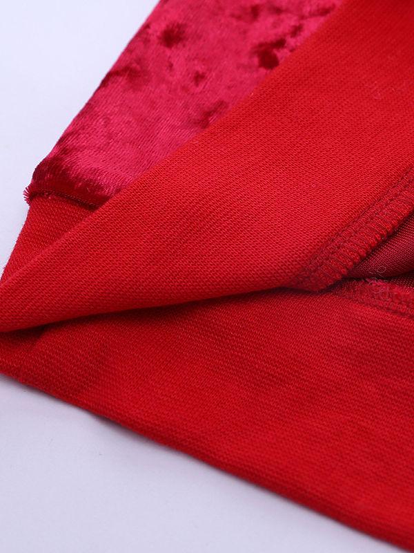 4 Colors Indoor Toddler Kids Baby Spring Striped 2-piece Velvet Clothes Set Jumper and Pants - dianjiang-