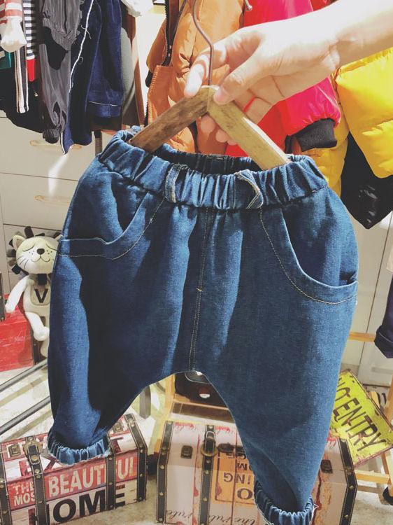 Trendy Toddler Big Boy Blue Denin Jacket Matching Jeans - dianjiang-